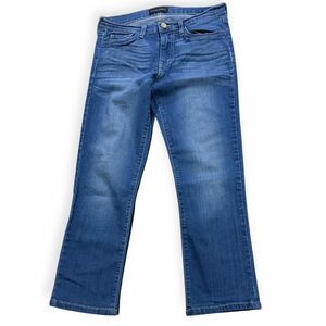 FLYING MONKEY Women’s Medium Wash Mid Rise Bootcut Capri Jeans Size 29